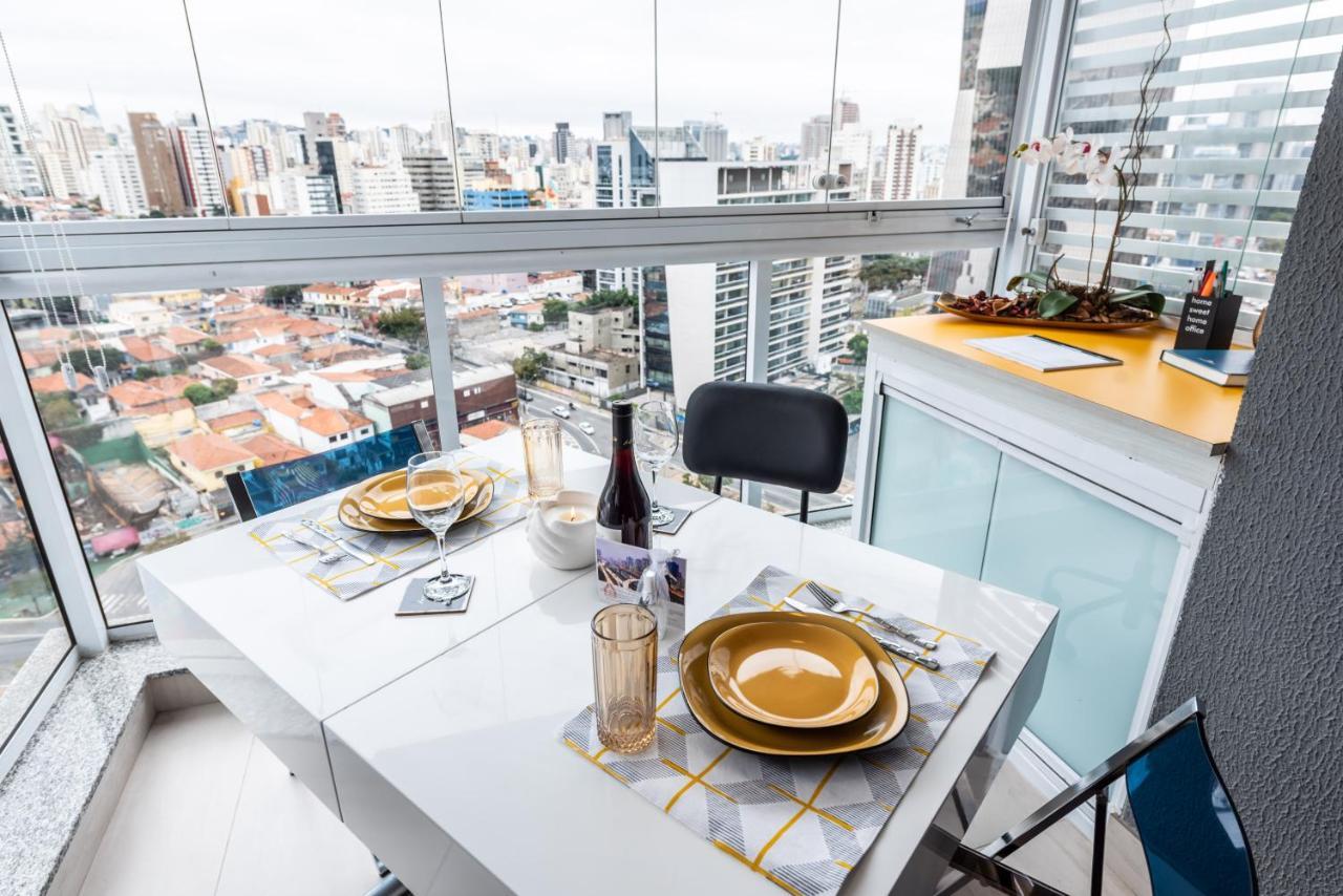 "Book Your Stay At Homelike Faria Lima In Pinheiros Stunning City Views Pool And Parking By Okaeri Home Sao Paulo Dış mekan fotoğraf